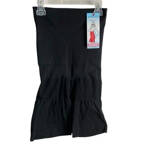 Spanx Assets Red Hot Label High-Waist Mid-Thigh Shaper Shorts Black Size M NWT